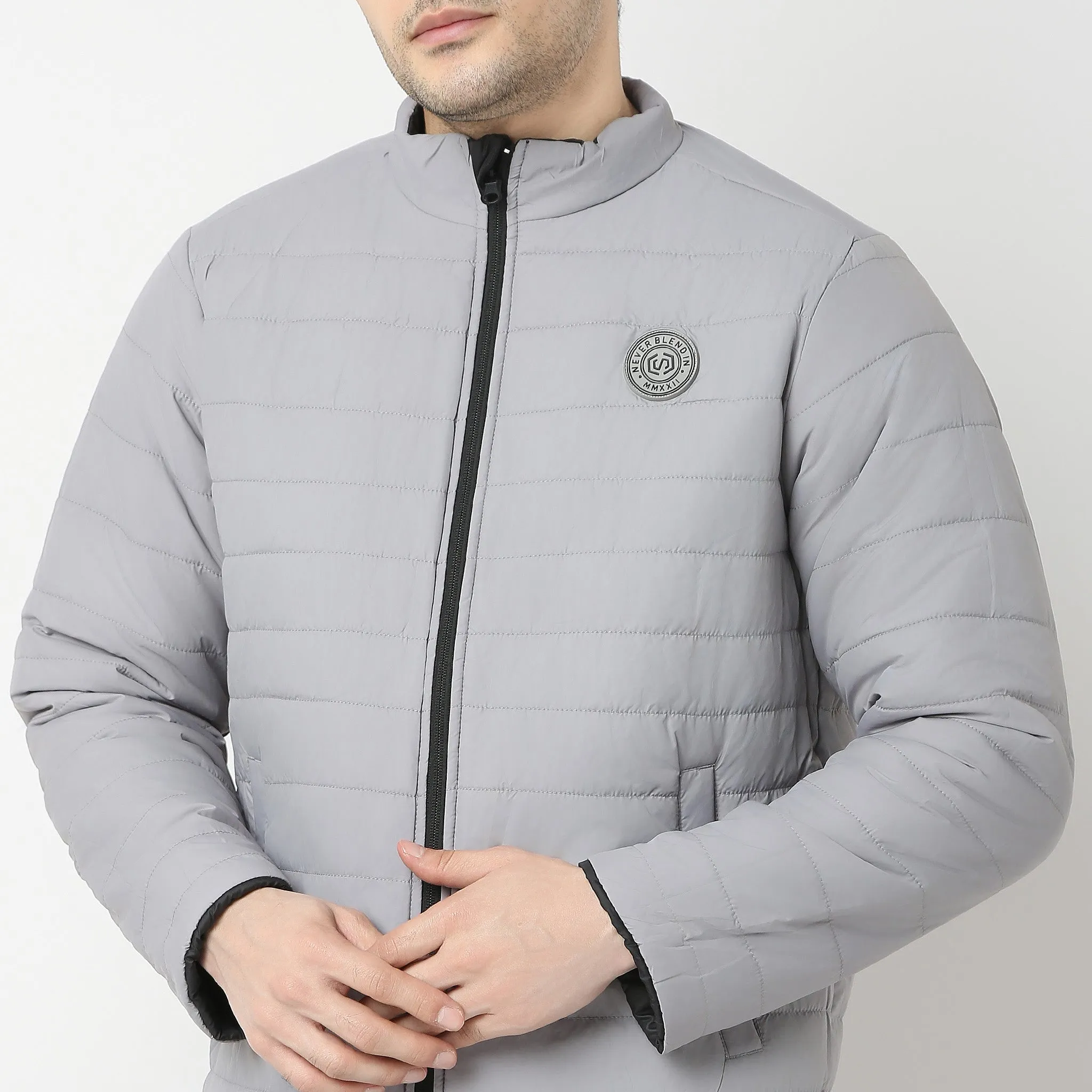 Winter Edit™ - Puffer Bomber Jacket - With Zip Closing and 2 Pockets