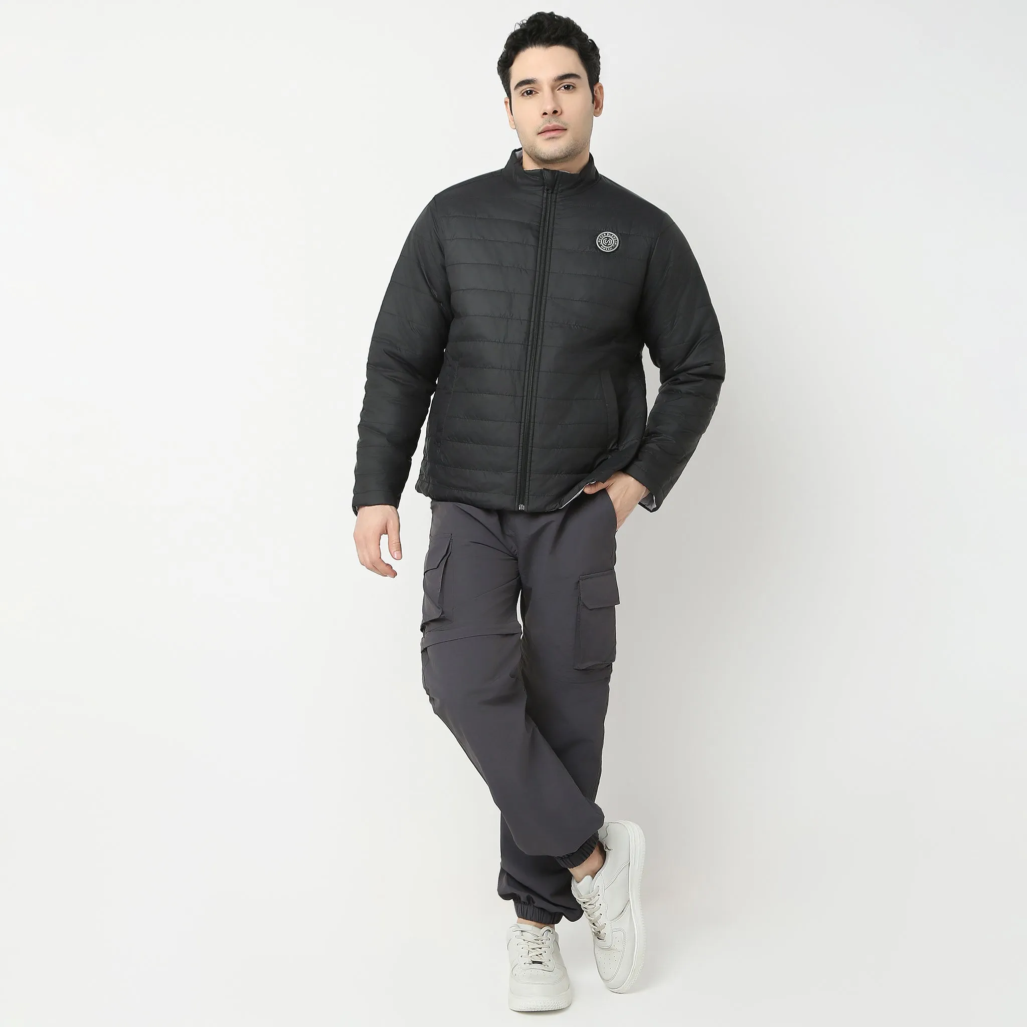 Winter Edit™ - Puffer Bomber Jacket - With Zip Closing and 2 Pockets