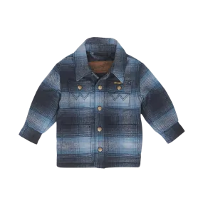 Wrangler Boy's Quilt Lined Flannel Shirt Jacket