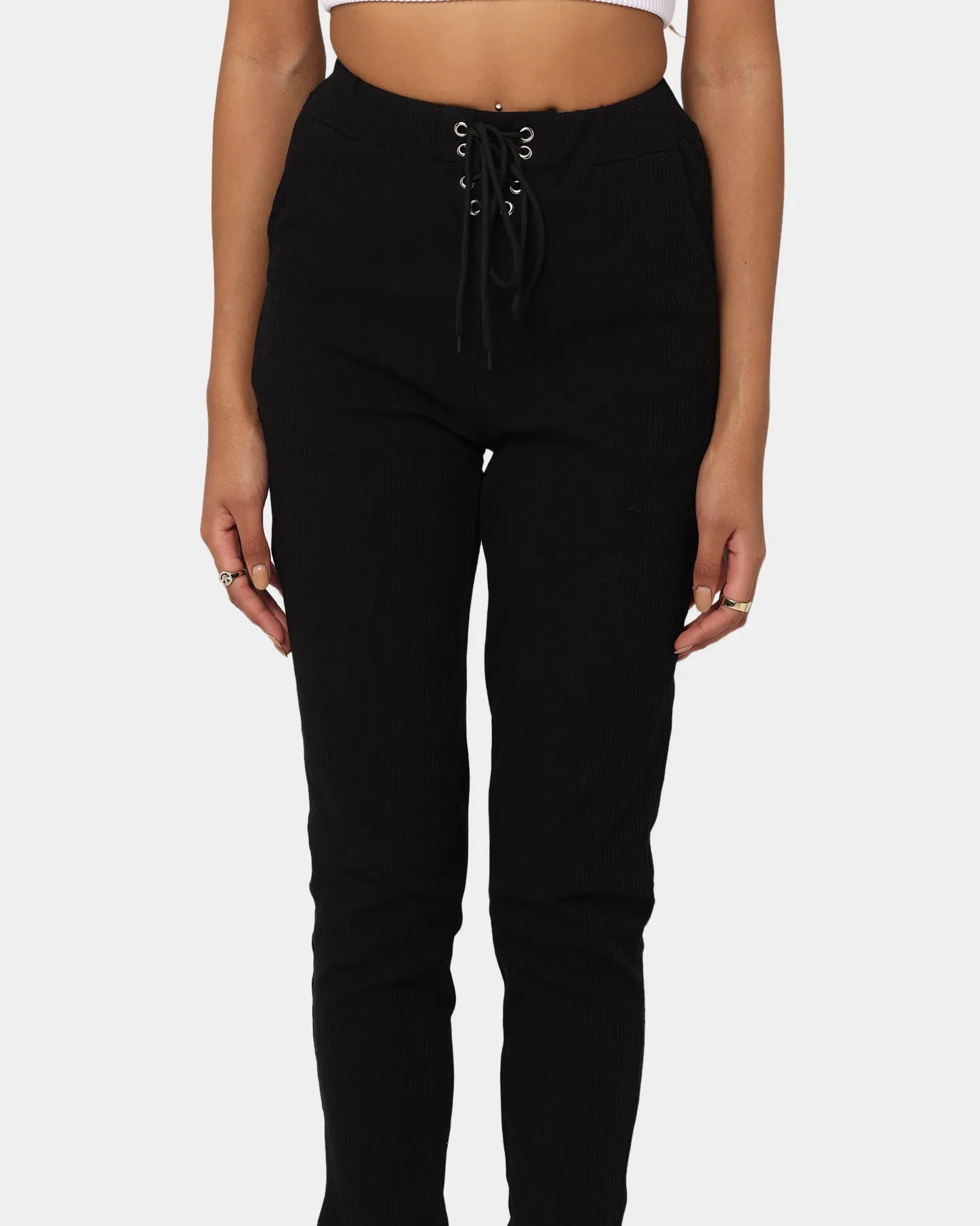 XXIII Women's Kourt Lace Front Pant Black