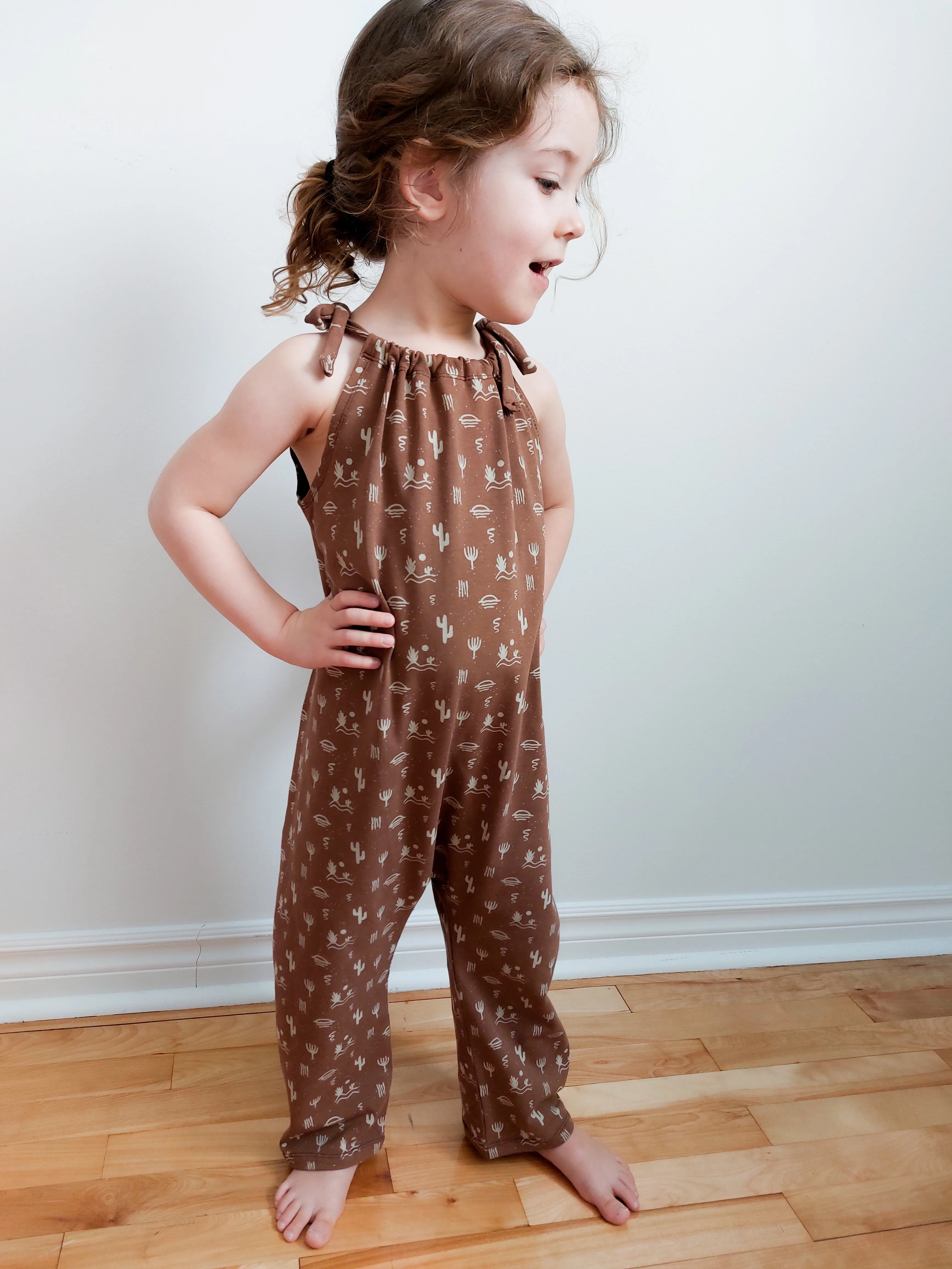 Youth Wren Romper and Dress Digital Sewing Pattern Sizes NB-12Y