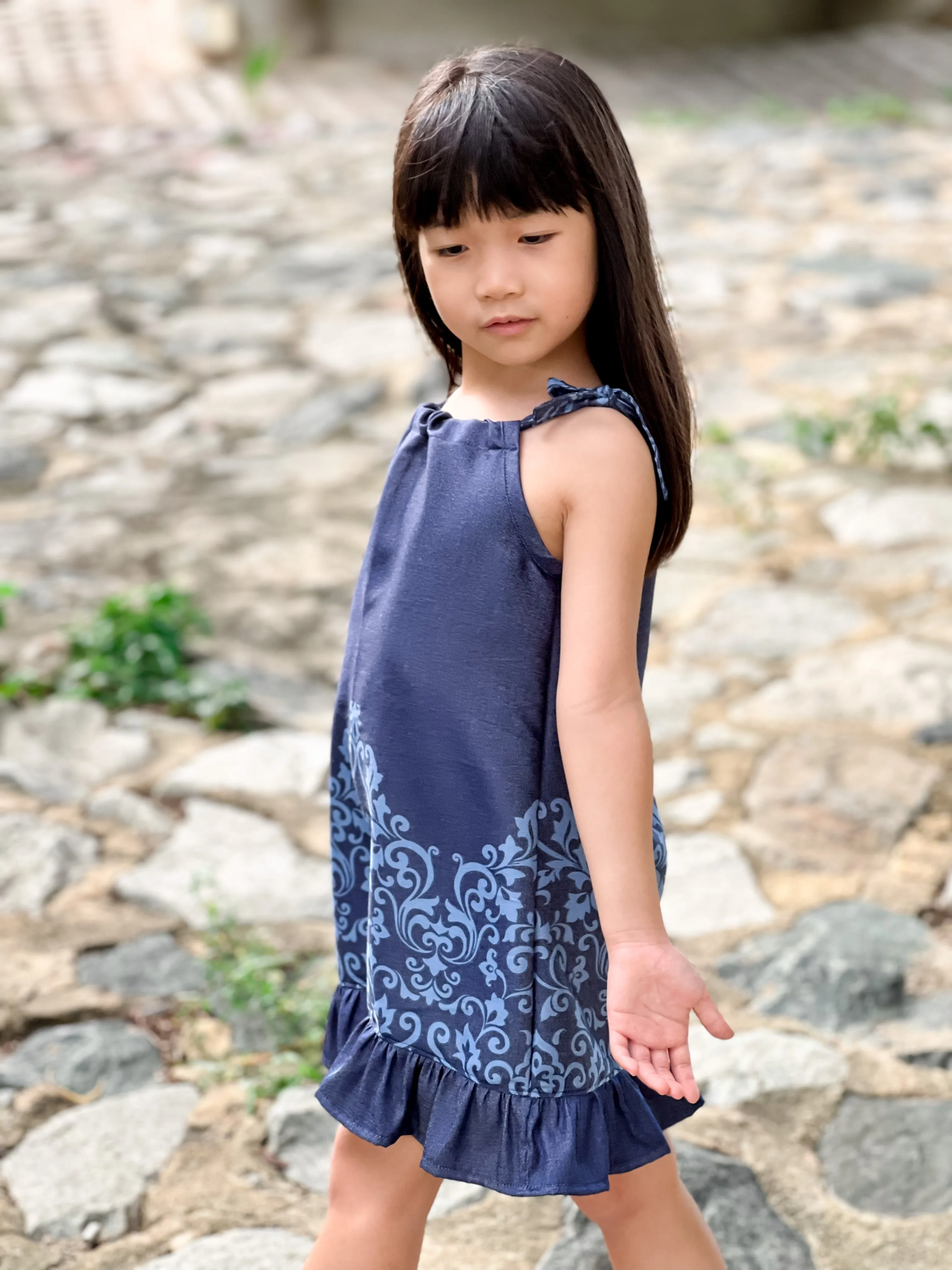 Youth Wren Romper and Dress Digital Sewing Pattern Sizes NB-12Y